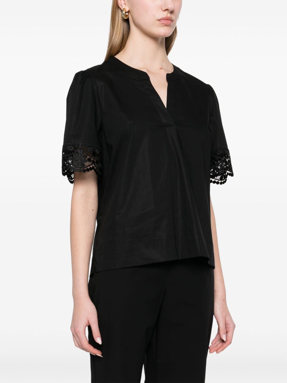 Blusa Twinset nera